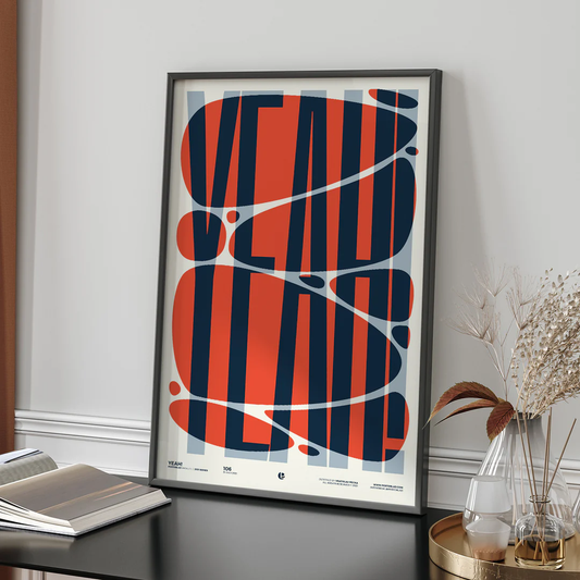 "YEAH" Art Poster by PosterLad