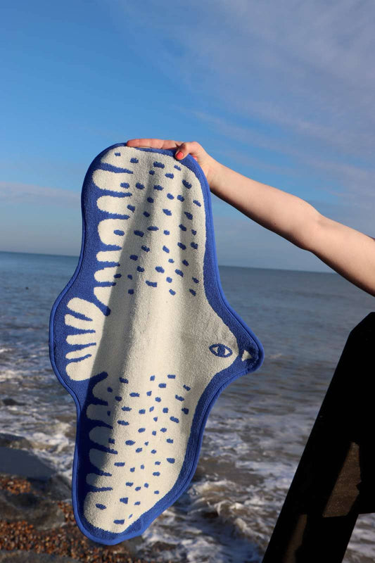 Bird Shaped Bath Mat