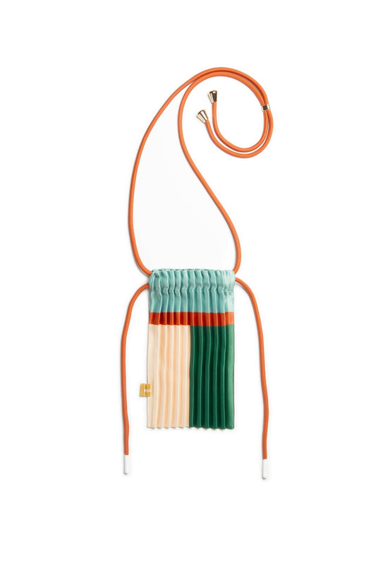 EMERALD MINI PLEATED BAG - Multitudes