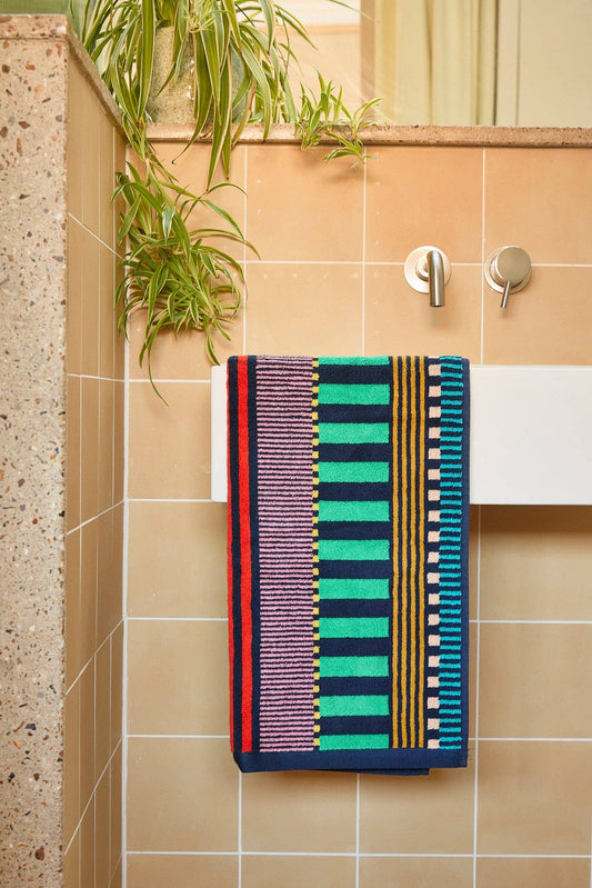 Multi Stripe Hand Towel