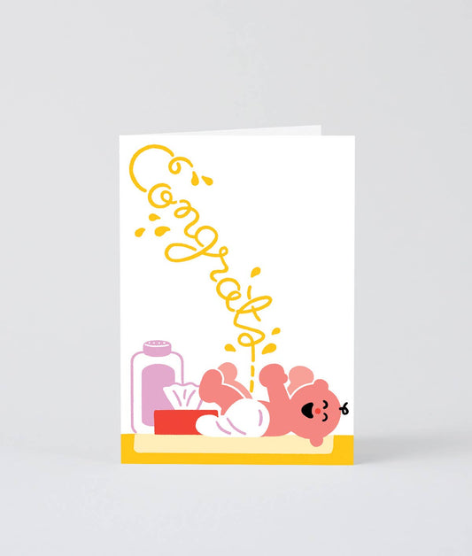 Congratulations New Baby Greeting Card