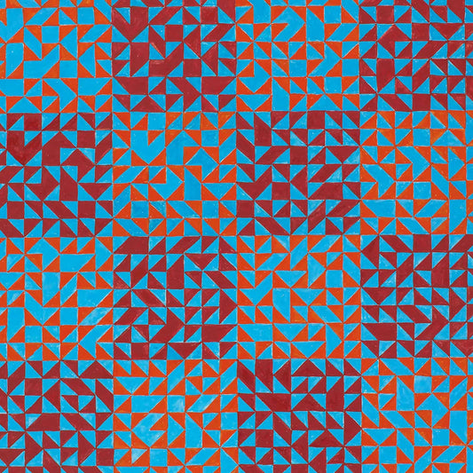 Annie Albers - Color Study (Blue and Reds)