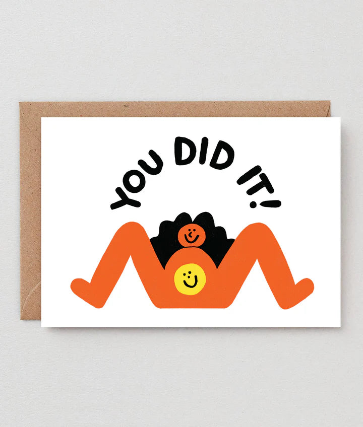 You Did It - Card