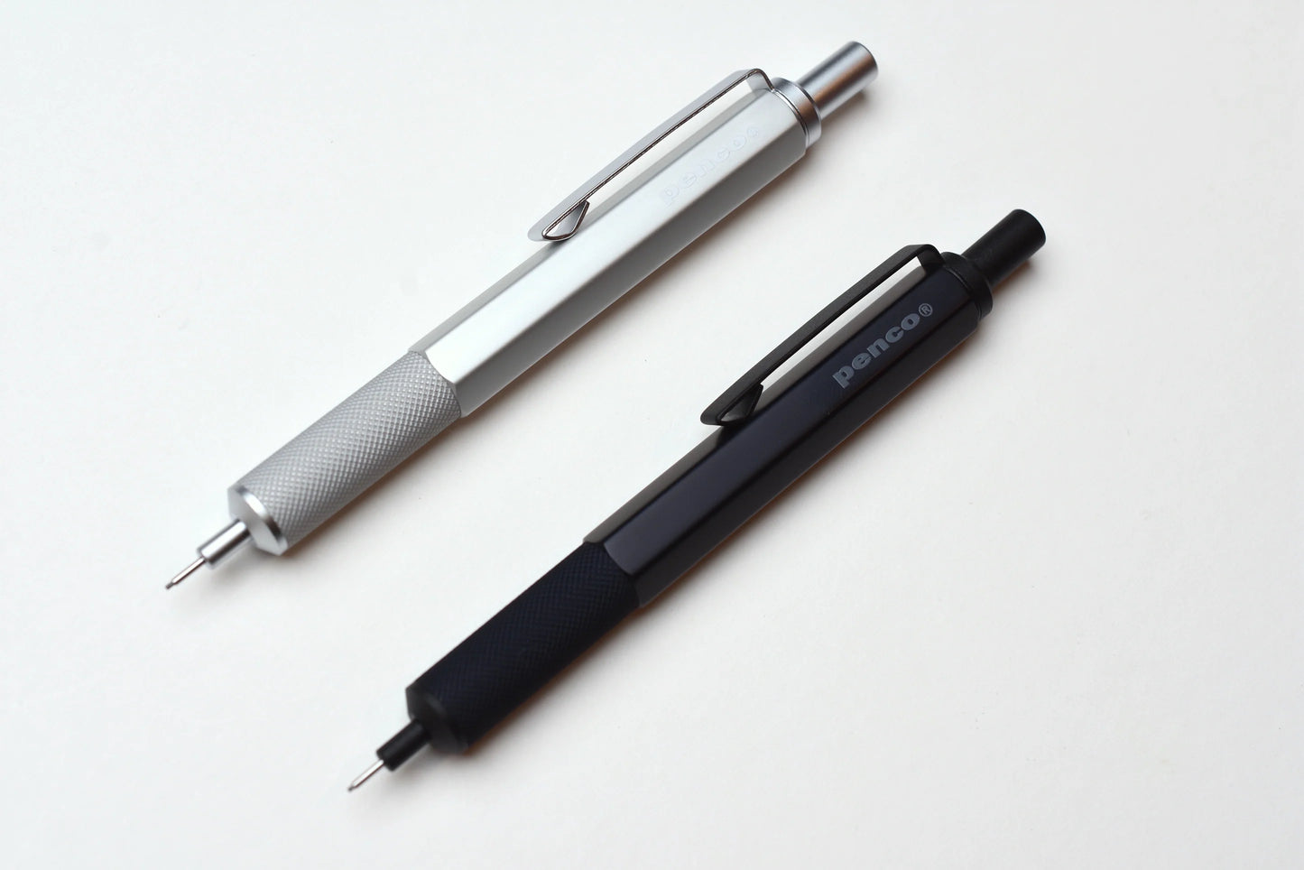 Penco Drafting Mechanical Pencil - Black and Silver