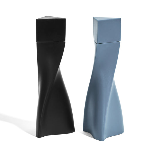 DUO Salt and Pepper Grinder - Set of 2 / Blue Black