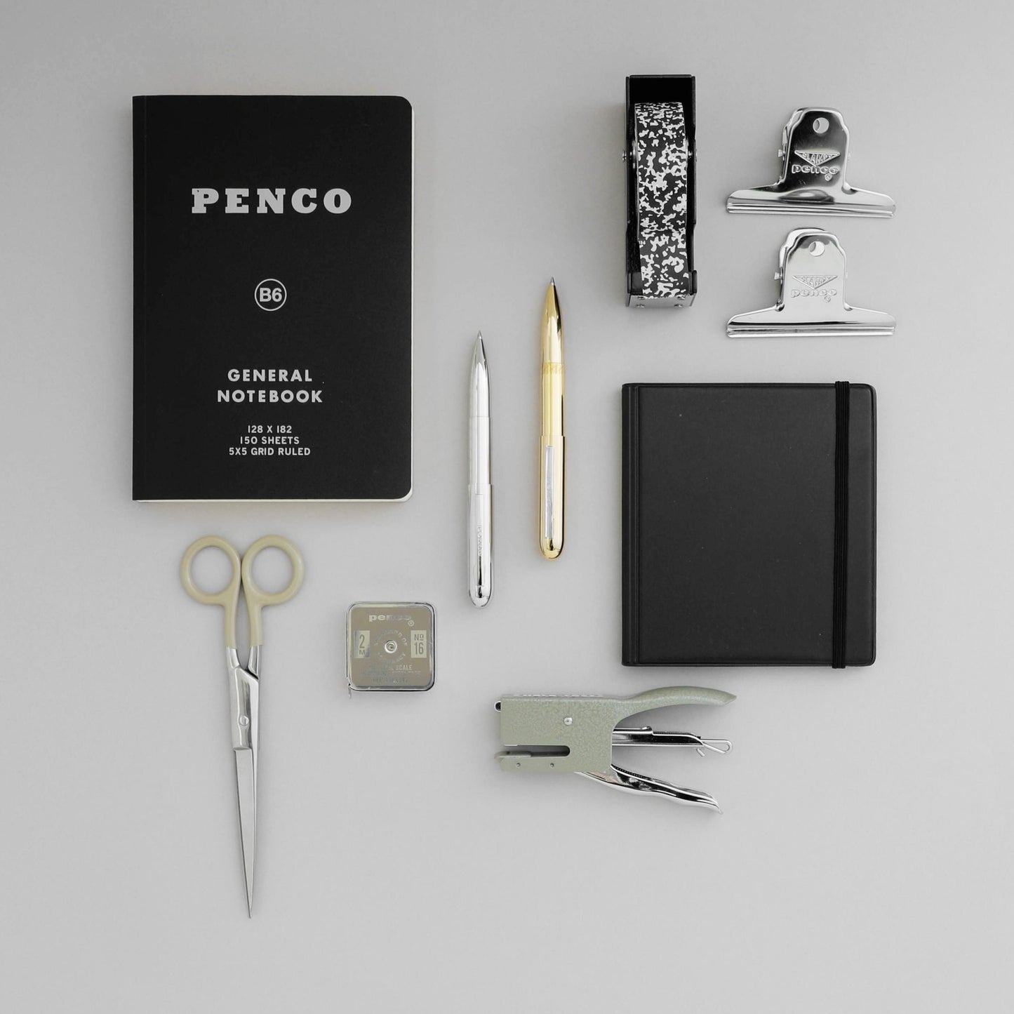 Penco Perfection Pen - Solid Brass - Gold