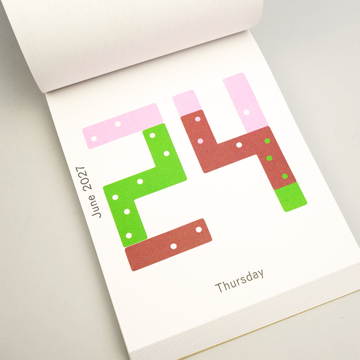 Karel Martens: Calendar 2027 - Everyday is a new day