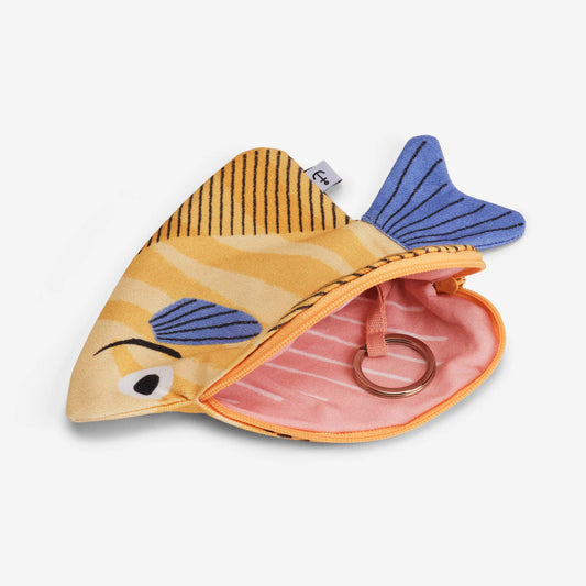 Moony Fish - Yellow - Key Pouch