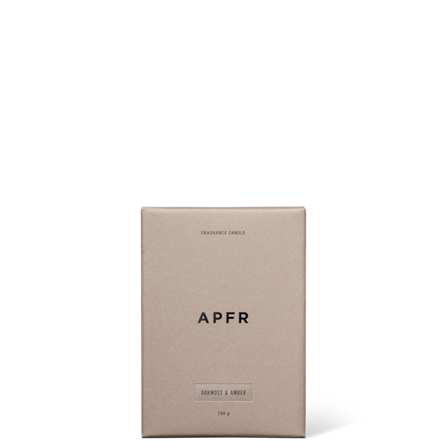 APFR - OAKMOSS & AMBER - Fragrance Candle 190gr