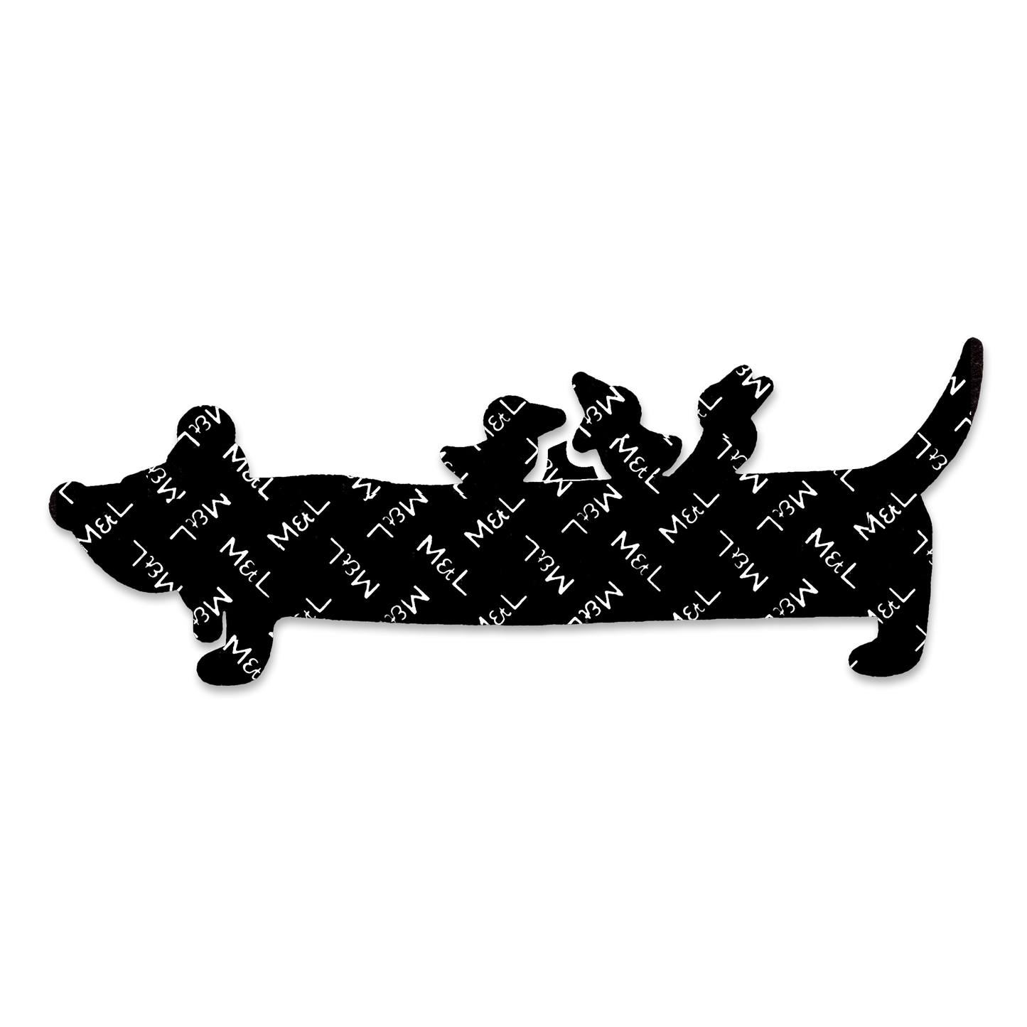 Dachshund & Sparrows - Self Adhesive