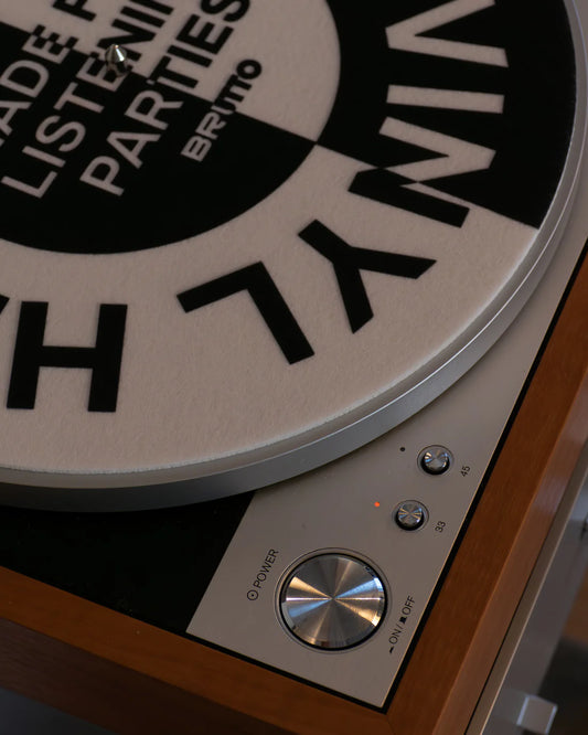 The Listener Slipmat by Marco Oggian