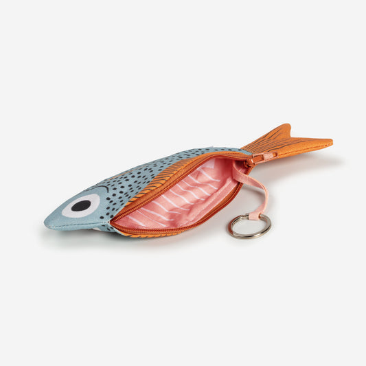 Sweeper Fish Aqua - Key Pouch