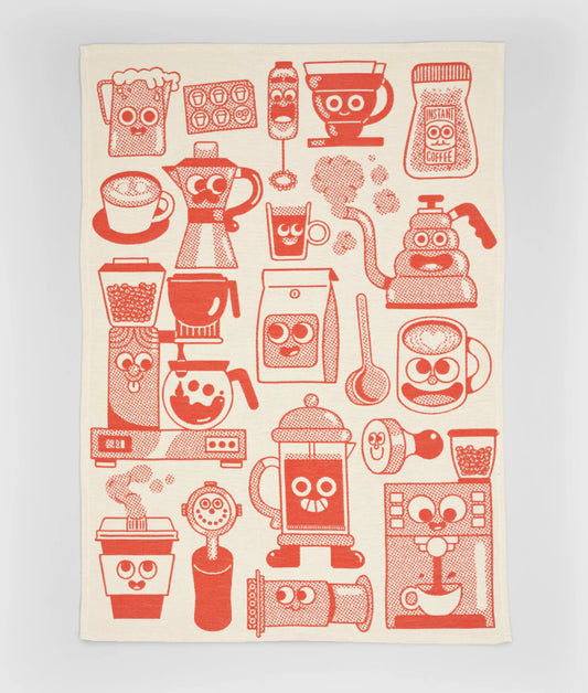 Coffee Time - Tea Towel