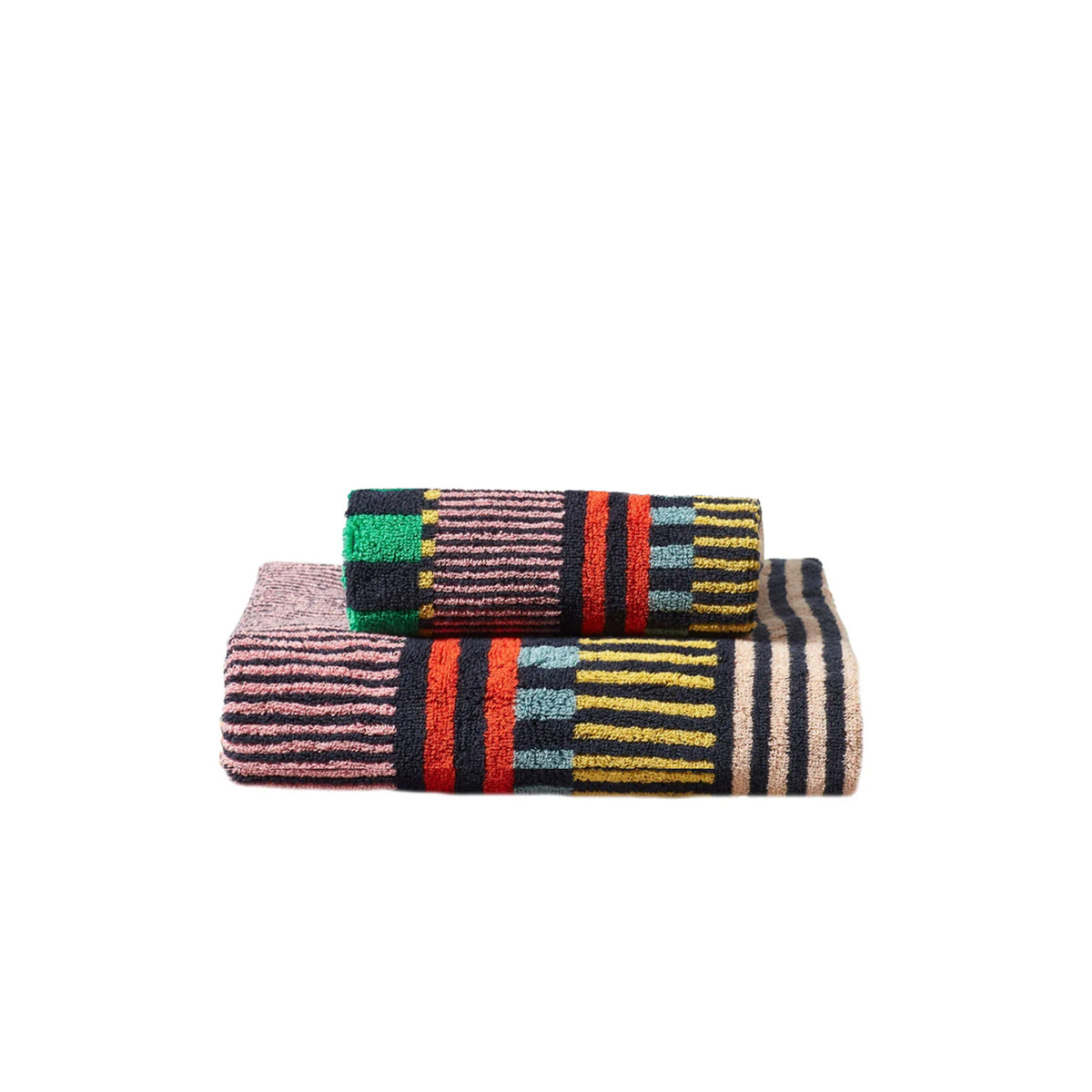 Multi Stripe Bath Towel - Gift Set
