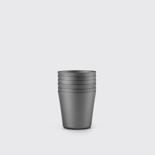 Tall Aluminium Tumbler - Dark Grey
