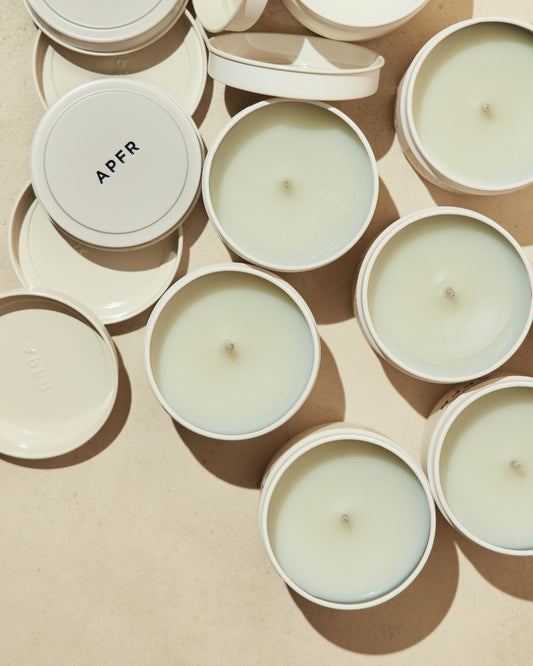 APFR - TEAKWOOD - Travel Tin Candle