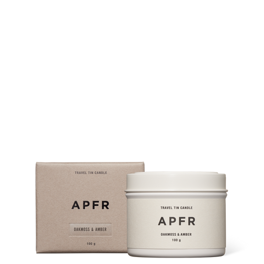 APFR - OAKMOSS & AMBER - Travel Tin Candle