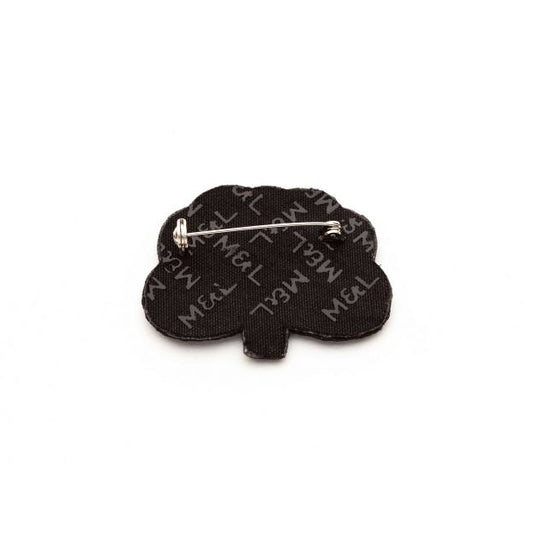 Blue Cabbage - Brooch