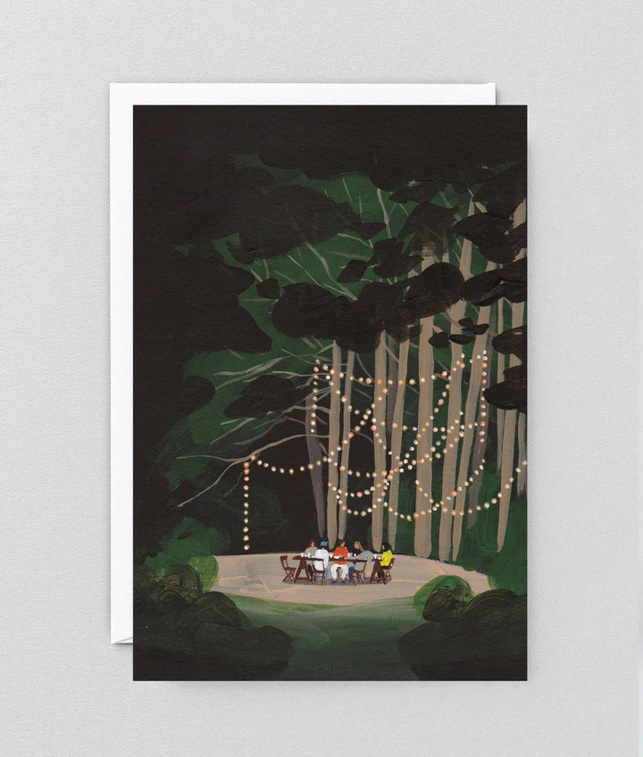 Dinner in the Forest - Art Card