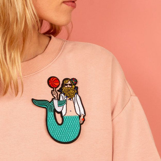 Merman - Iron-On Patch