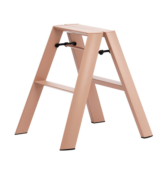 Lucano Step Ladder - Peach Brown - 2 Steps