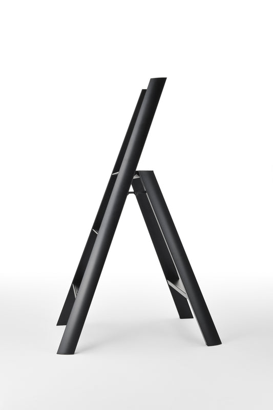 Lucano Step Ladder - Black - 3 Steps