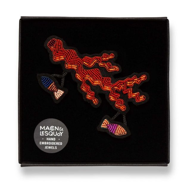 Mini Red Sea - Brooch