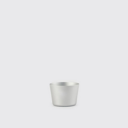 Short Aluminium Tumbler - Silver