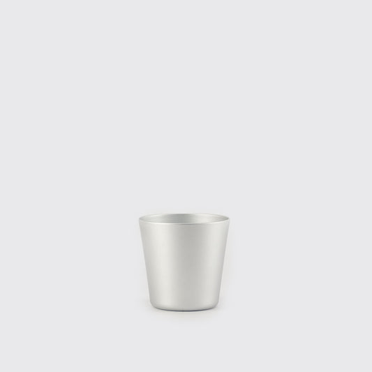 Tall Aluminium Tumbler - Silver