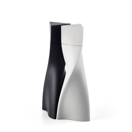 DUO Salt and Pepper Grinder - Set of 2 / Black Grey