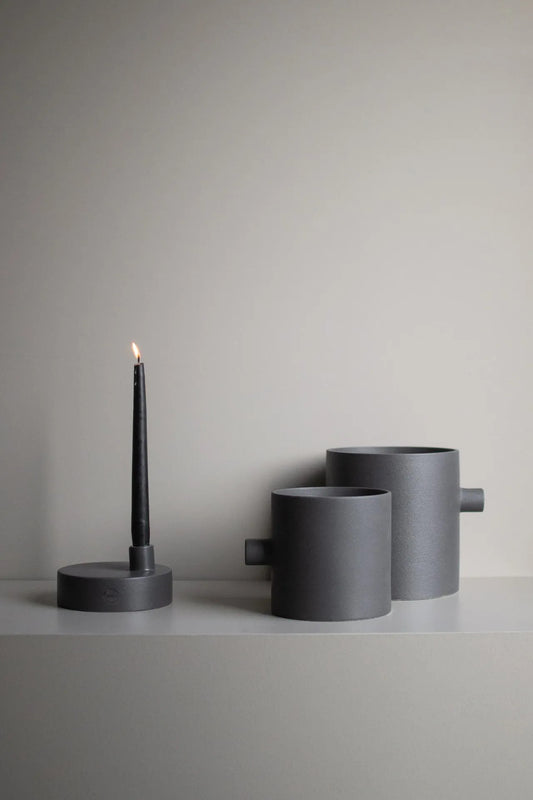 Knob - Flower Pot Ø14cm / Cast Iron