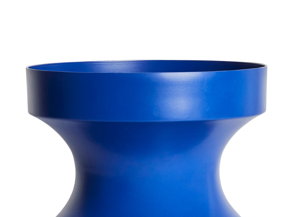 MEDEIA BOLD - ALUMINIUM VASE BLUE