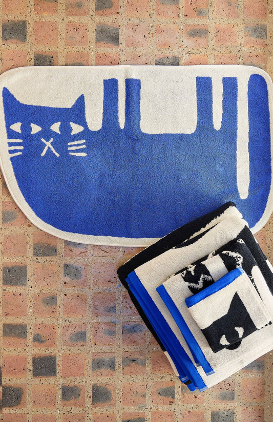 Lazy Cat Bath Mat