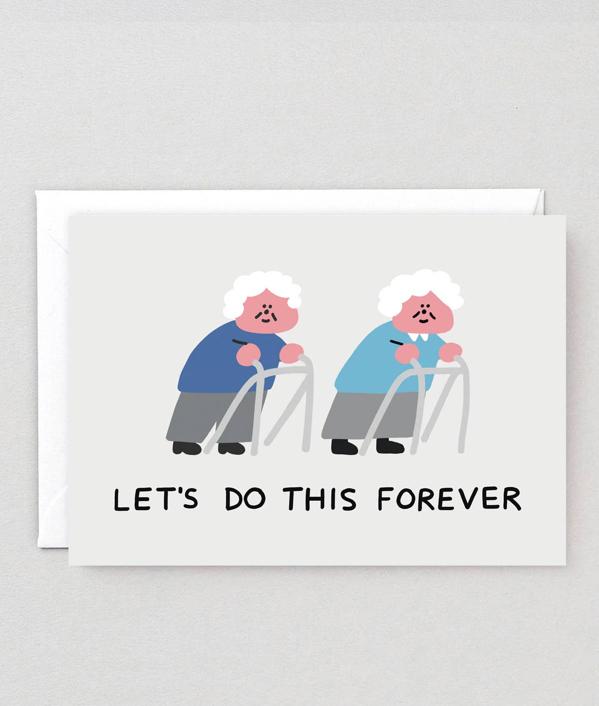 Let's Do This Forever Greetings Card