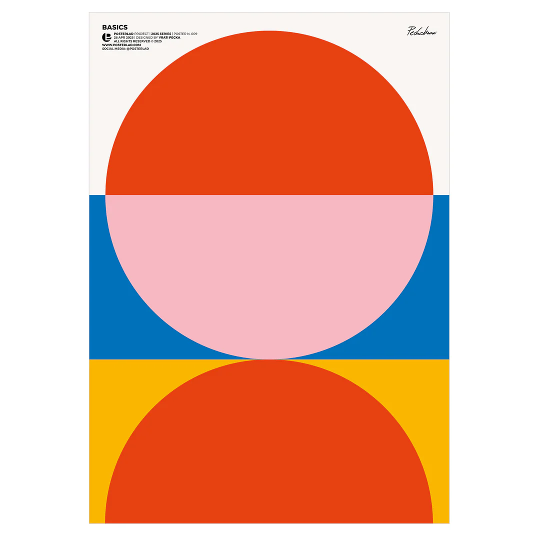 "BASICS" Art Poster by PosterLad