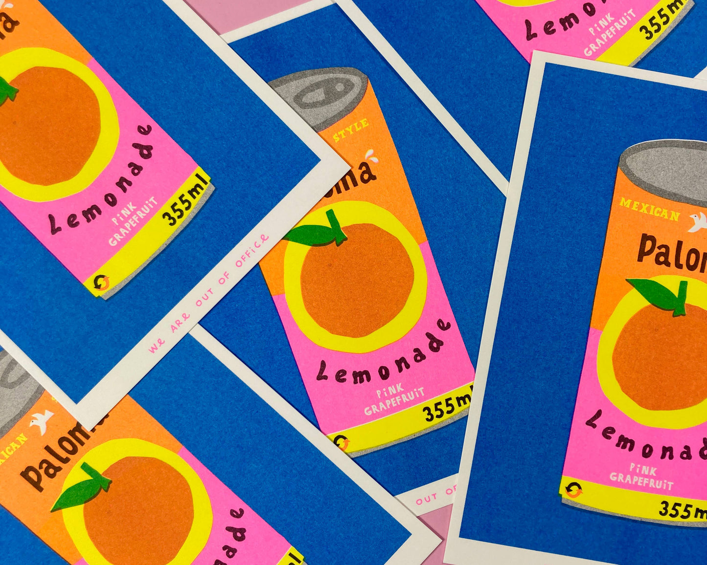 Paloma Lemonade - Risograph print