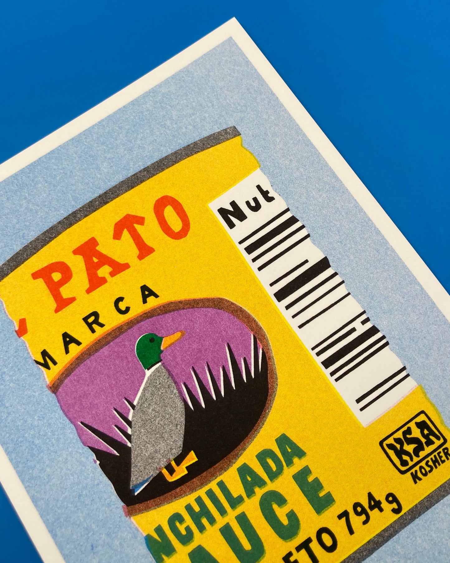 Enchilada Sauce - Risograph print