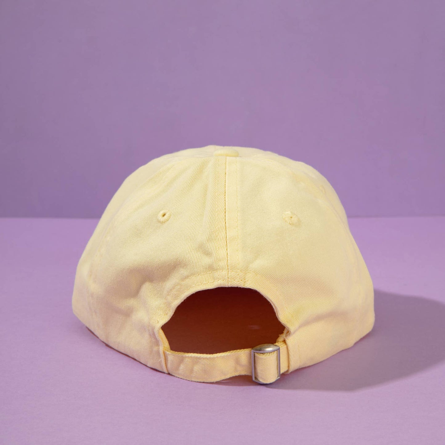 Magic Lemon Cap // Light Yellow & Purple