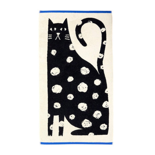 Lazy Cat Bath Towel