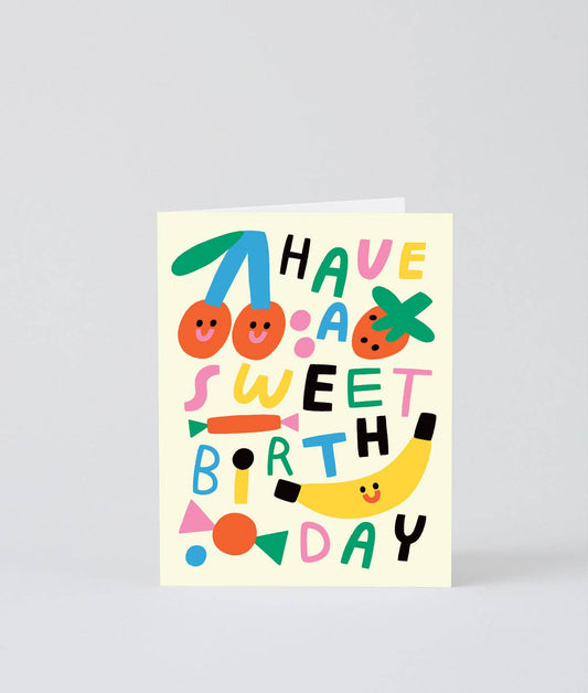 Have A Sweet Birthday Kids Birthday Greetings Card
