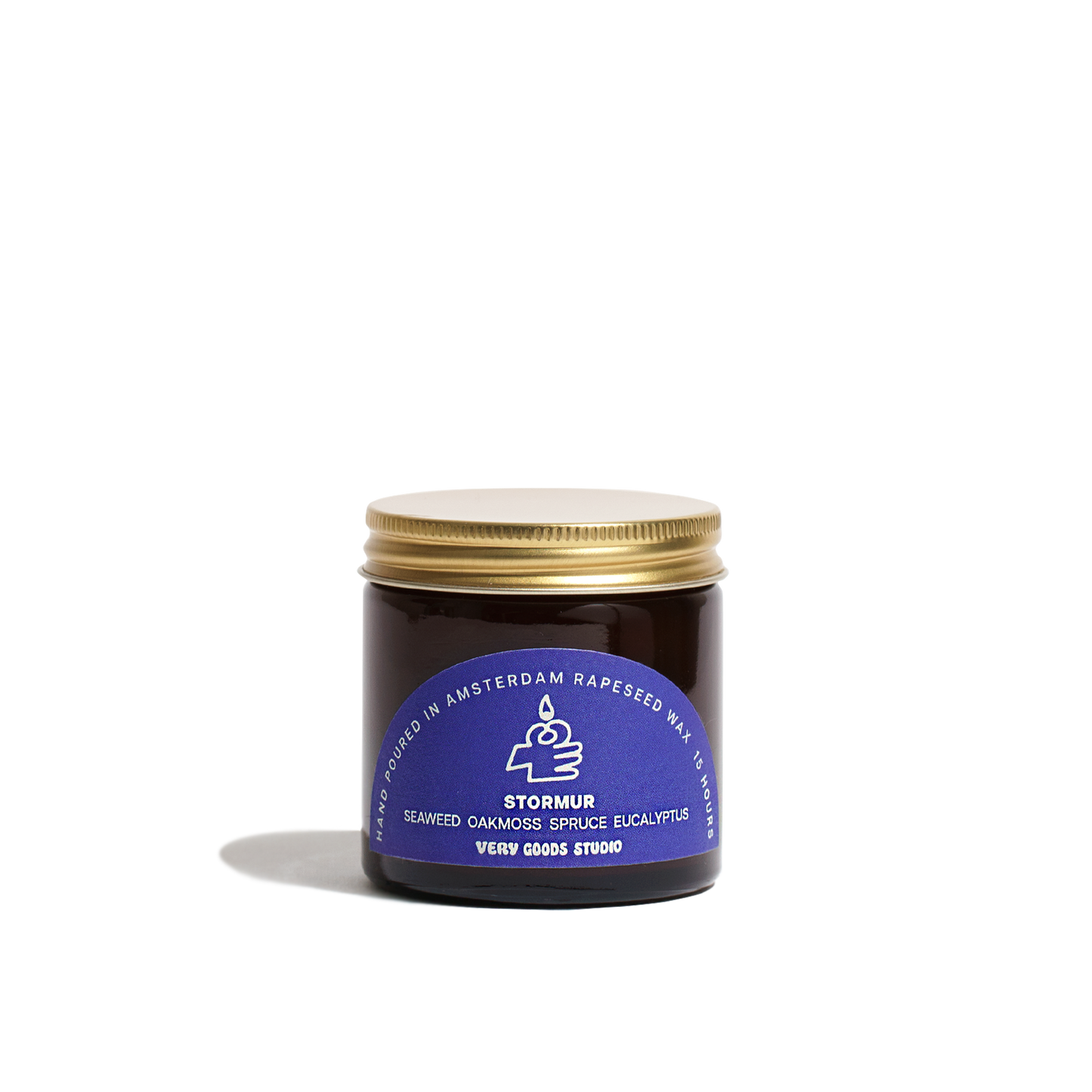 STORMUR / 60 ml / 12-15 Hours Amber Glass Jars