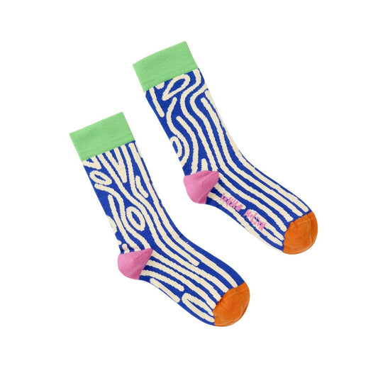 Woolywood Blue Socks
