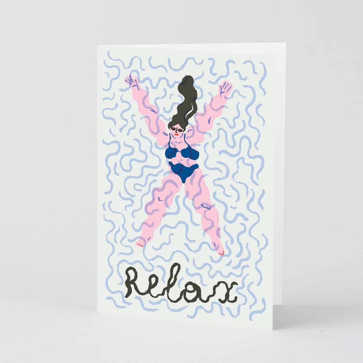 Relax Greetings Card