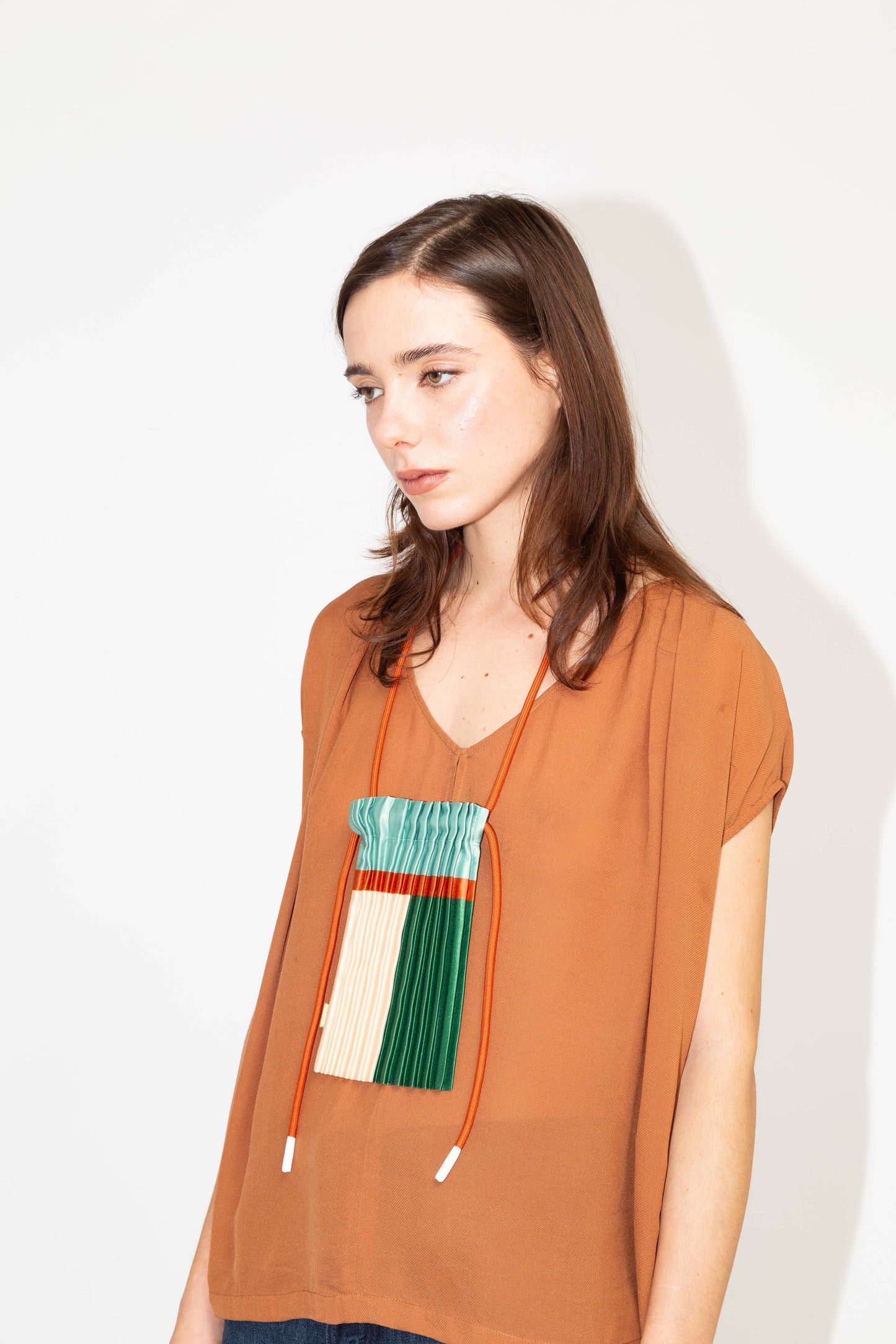 EMERALD MINI PLEATED BAG - Multitudes