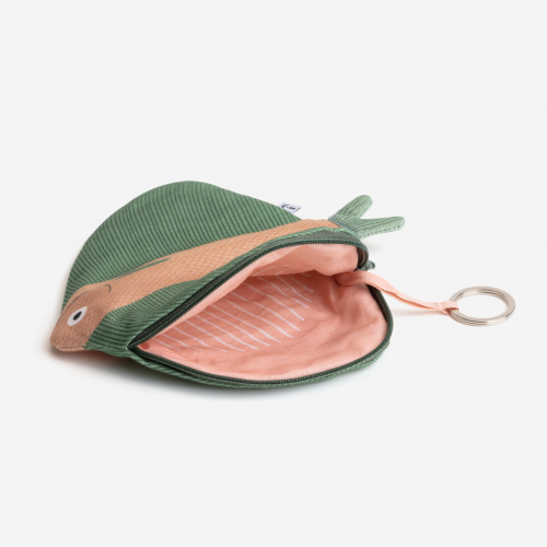 Green Fanfish - Cotton Pouch