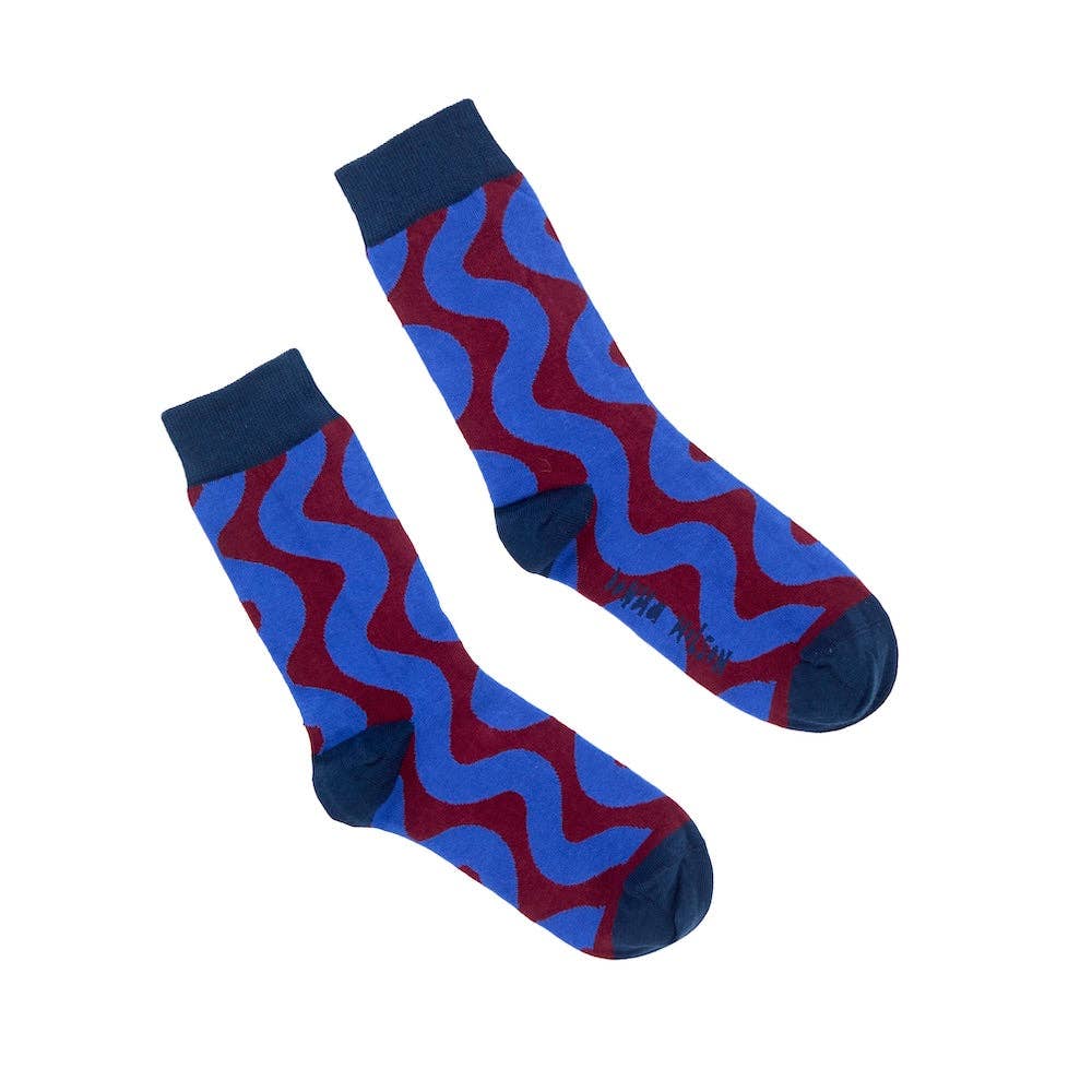 Wiggle Blue Socks
