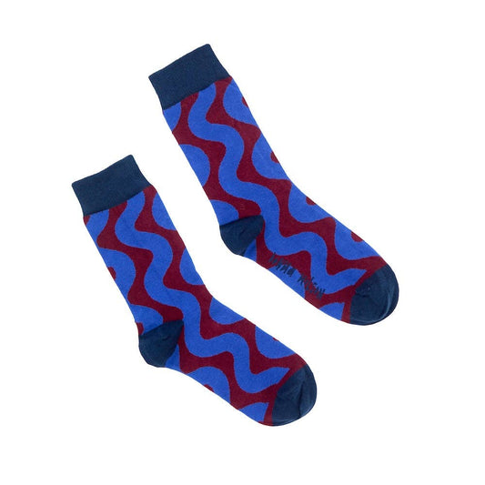 Wiggle Blue Socks