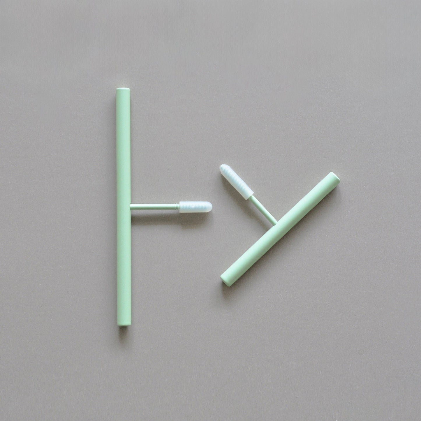Wall-mounted hooks and Toilet Paper Holder - Mint Green