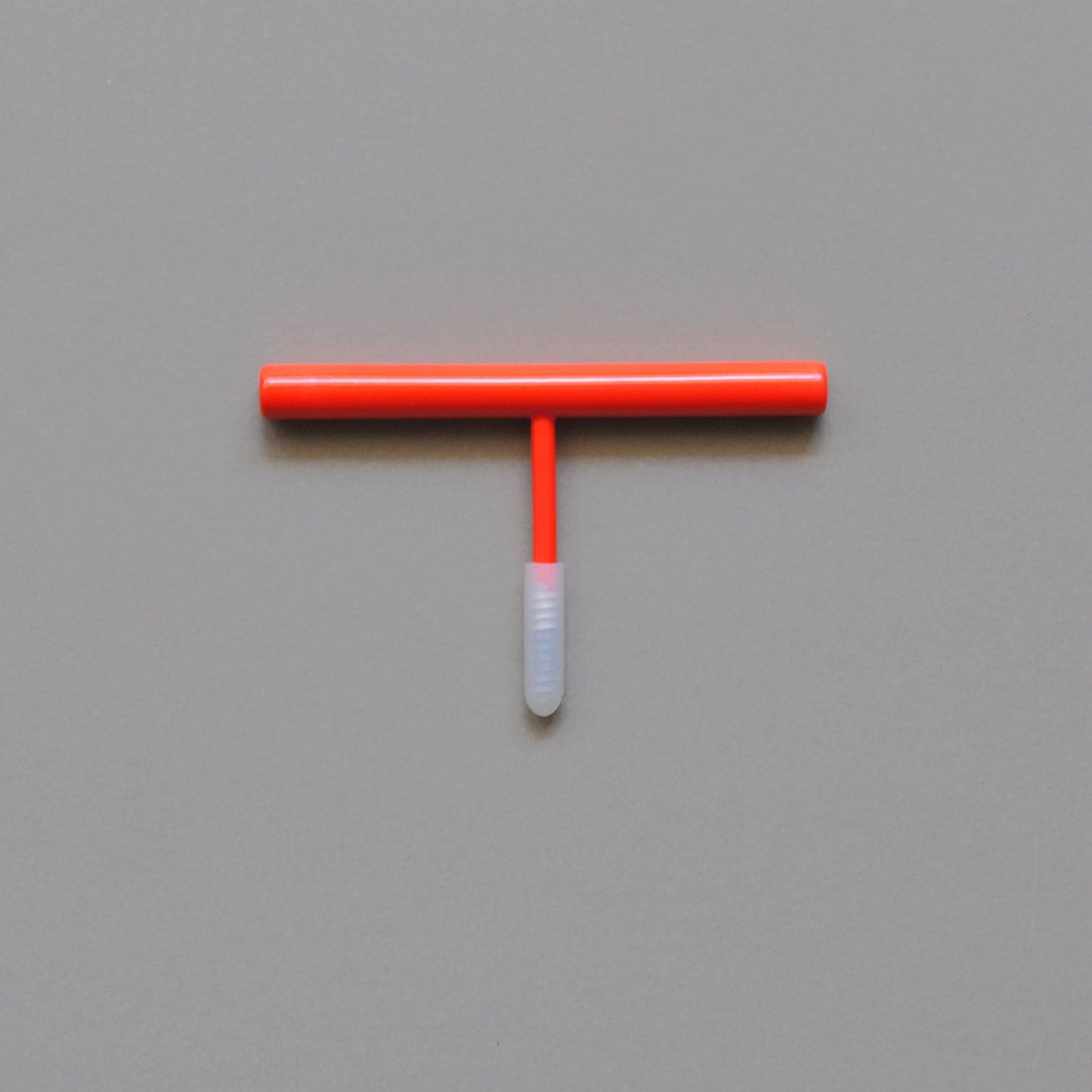 Wall-mounted hooks and Toilet Paper Holder - Neon Red