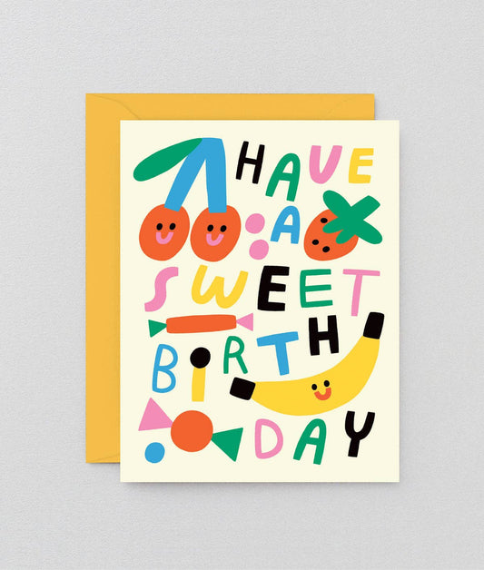 Have A Sweet Birthday Kids Birthday Greetings Card
